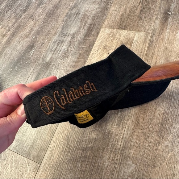 NWOT! Kona Cap Hawaii Visor with Wood Bill Hat - Picture 2 of 7